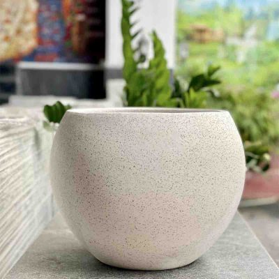 Chậu tròn trứng thấp