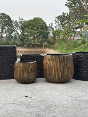 Chậu đá mài Queenpot – Vẻ đẹp mộc mạc mà sang trọng